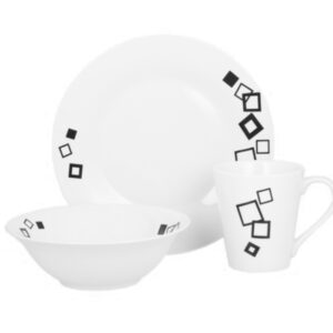 DINNER SET GEO OF 12 PIECES