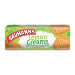 BAUMANN'S LEMON CREAMS FLAVOURED BISCUITS