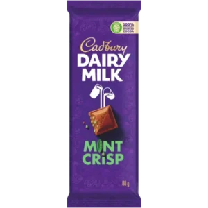 DAILY MILK CHOCOLATE MINT CRISP 80g