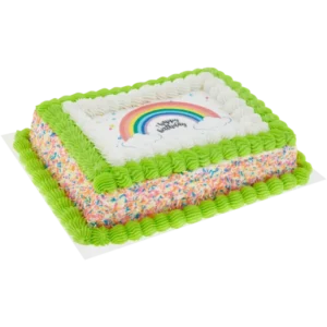 BIRTHDAY RAINBOW CAKE