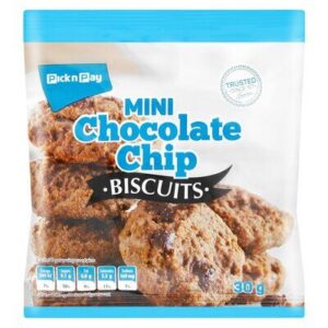 Pick n Pay MINI CHOCOLATE CHIP BISCUITS 30g