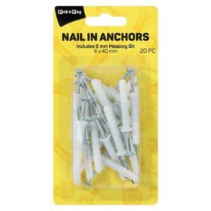 Pick n Pay NAILS IN ANCHORS 6x40mm