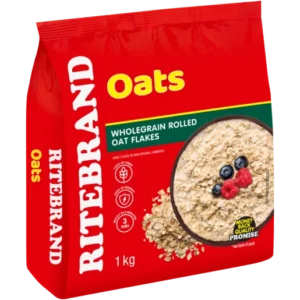 RITEBRAND OATS WHOLEGRAIN ROLLED OAT FLAKES 1K